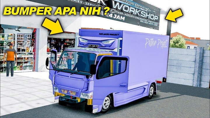 Keren Gak Cuy Truk Box Nya ? Mod Truk Box SJB By NDR Concept BUSSID
