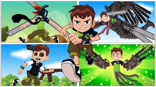 Best Of Ben 10 Chainsaw Man, Gun Devil | Fanmade Transformation