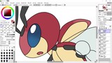 Drawing Ledian - Pokemon (Menggambar Pokemon) by OST ANIME IDD