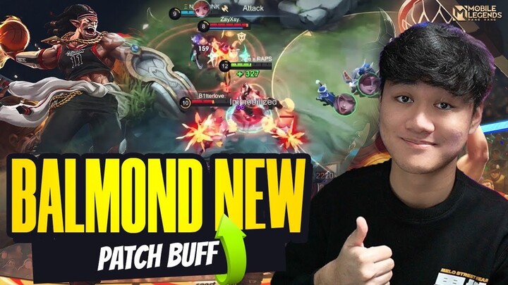 BALMOND JUNGLER DI BUFF NEW PATCH MAKIN SAKIT DAN TEBEL ! - Mobile Legends