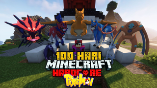 100 HARI DI MINECRAFT HARDCORE PIXELMON DAN INI YANG TERJADI !!