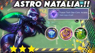 CRAZY DAMAGE 1 HIT DELETE.!! ASTRO NATALIA.!! MAGIC CHESS MOBILE LEGENDS