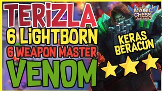 3 STAR TERIZLA 6 LIGHTBORN 6 WM 4 VENOM ! AUTO KERAS DAN BERACUN ! MAGIC CHESS