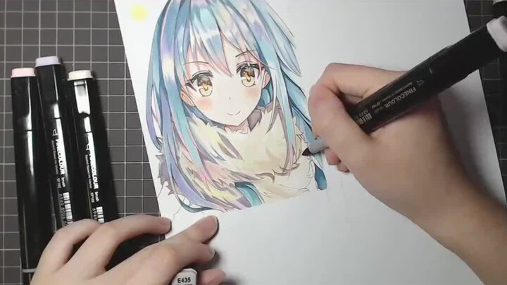 [Marker Pen Drawing] This Is Your Favorite Cutie! Rimuru.