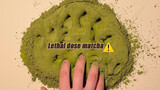 [Life] Slime Testing: After Adding Too Much Matcha Powder