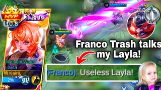 MY LAYLA GETS TRASH TALKED BY FRANCO!🥺 MIDNIGHT WALTZ GAMEPLAY🔥