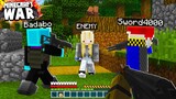 we ATTACKED this SECRET ENEMY Minecraft Village! - Minecraft War #32
