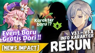 Gratis Dori !! Info Semua Patch Sumeru Ada Rerun Ayato dan Kazuha - NEWS IMPACT