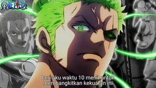 Akhirnya OP 1012!! Butuh 10 Menit Bagi Zoro Untuk Bangkit dan Sanji Akan Melawan Bencana Kaido