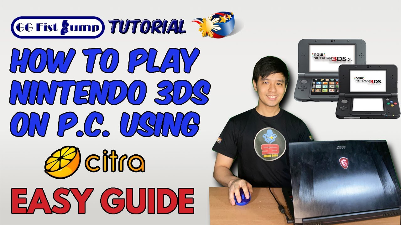 3ds no pc! Tutorial completo do Citra 