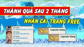 Ngọc Rồng Online - Thành Quả Sau Hai Tháng Cày Cuốc Vất Vả...Nhận Cải Trang Miễn Phí Quá Phê