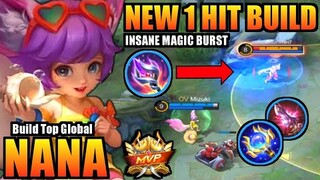 NANA BEST BUILD 2024 | TOP GLOBAL NANA BUILD | NANA GAMEPLAY | MOBILE LEGENDS