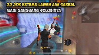 GAMEPLAY ISIAN 22 20K VS PLAYER MJ AIM SAKRAL × GARENA FREEFIRE