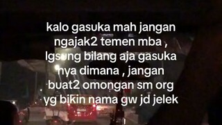 kalau gak suka jangn ajak orng dan sindir sindir langsung ngomong sama orngnya lah udah depan mata🤣