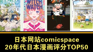 【2020-2023】日网comicspace评分最高的50部日本漫画盘点