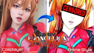 Drawing ASUKA from Neon Genesis Evangelion |  新世紀エヴァンゲリオン | Step by Step + Time-Lapse | #23