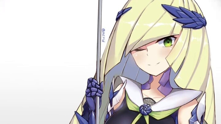 Sun and Moon Fanart 07, Can I catch my mother-in-law? Blackened Lusamine, Lusamine Fanart Second Edi