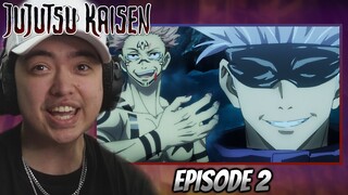 GOJO IS INSANE! || GOJO VS SUKUNA || JJK Episode 2 Reaction