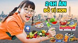 Hà Sam Một Ngày Nấu Đồ Ăn Tí Hon Mini - Đồ Ăn Siêu Bé Có Ngon Không ?