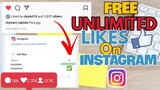 How To Get UNLI Free Likes In INSTAGRAM in 2022 | Tagalog