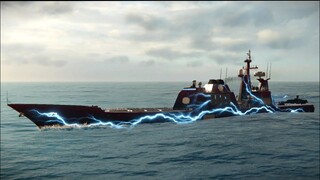 Modern Warships: USS CG(X)-21 in action.