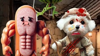 Pertarungan Boneka Semangka! Siapa pejuang makanan terkuat?