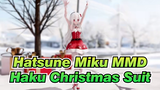[Hatsune Miku MMD] [Haku Christmas Suit] Happy New Year! - Renai Circulation