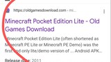 Minecraft Pocket Edition Lite by deus