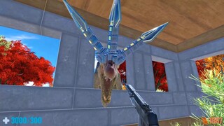 Survive in Thundra with Cyber Dinosaurs. FPS Perspective! Animal Revolt Battle Simulator (ARBS)