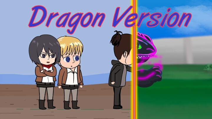 Ketika Eren Transformasi Menjadi Dragon (tothless)