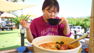 Mukbang ĂN VÀ ĂN TẠI THÀNH PHỐ BUSAN TẬP 4 MÌ HẢI SẢN, CÁ KHÔ VÀ KHOAI TÂY #mukbang #asmr