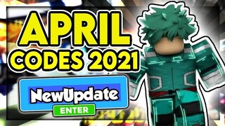 All "New Update Working Codes 2021 in Roblox Boku no Roblox