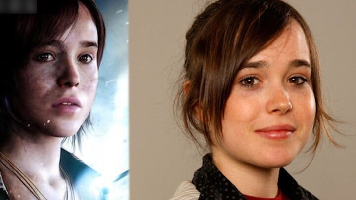 Comparison between those game characters and real people