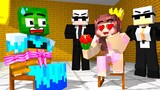 Monster School : Zombie x Squid Game HAVING A CRAZY PRINCESS FANGIRL - Minecraft Animation