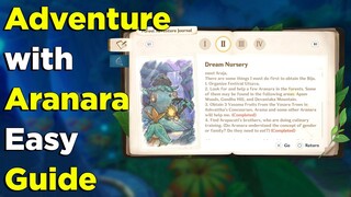 Adventure with Aranara Dream Nursery Children of the Forest Complete Easy Step by Step Guide