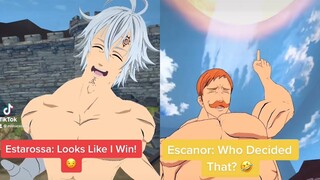 Estarossa vs Escanor (Seven Deadly Sins VR)