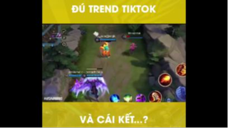 Đú trend tiktok và cái kết