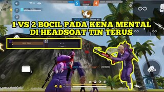 MAIN CR AN BARENG BOCIL 1 VS 2 AUTO KENA MENTAL DI HEADSOAT IN TERUS !!