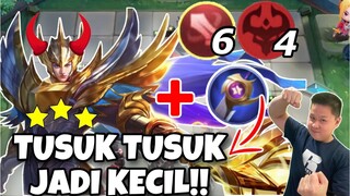 ZILONG ABYSS STARFALL!! TUSUK TUSUK JADI KECILLLLL CUY MUSUHNYA!!