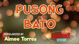 Pusong Bato - Aimee Torres | Karaoke Version |🎼📀▶️