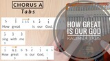 How Great is our God - Kalimba Tabs and Tutorial