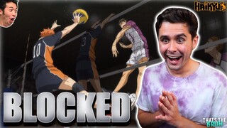 "WHAT A BLOCK" Haikyuu Season 3 Episode 8 Live Reaction!