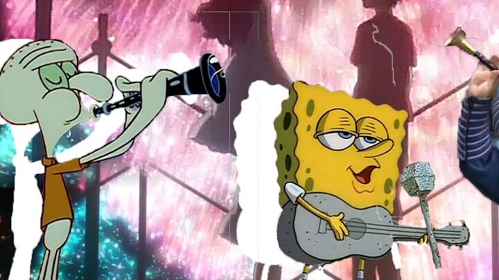 [Squidward x Spongebob x Yan Xiaoliu] Pháo hoa - lời chúc cuối cùng cho năm mới