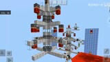 Minecraft redstone technology, super simple space-based gun with tutorial