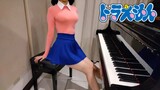 [Đến học piano với chị gái] Doremon, Jingle Bell, Cat Anyare Door