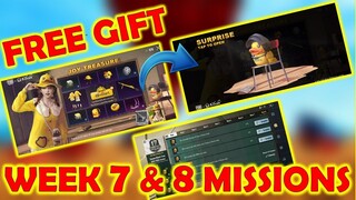 PUBG SURPRISE GIFT | SEASON 17 WEEK 7 & 8 MISSIONS EXPLAINED | ROYAL PASS S17