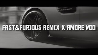 FAST FURIOUS REMIX X AMORE MIO (Rhove ft. Sfera Ebbasta, Jul Mashup)