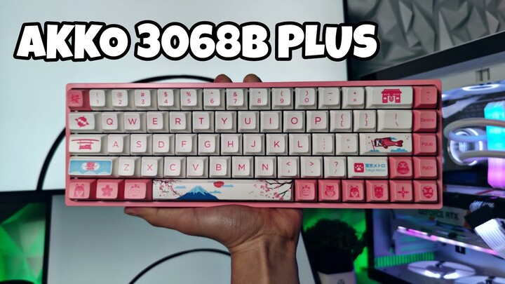 Best 60% Keyboard I used!?? | Akko 3068B Plus Tokyo World Tour Edition