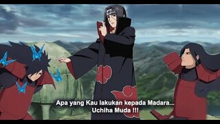 Kisah Hashirama yang Terkejut melihat Cara Itachi bisa mengalahkan Lord Madara