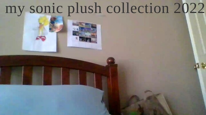My sonic plush stuff and 1 lego mario